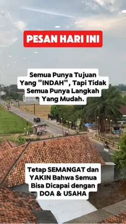 Pesan hari ini