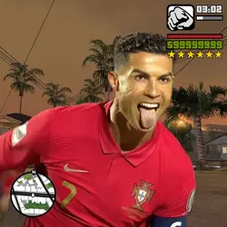 Ronaldo in game