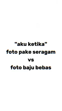 pke seragam vs baju 