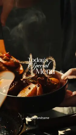 Menu promotions