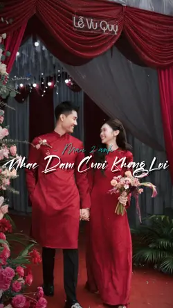 Mẫu đám cươi 2 ảnh