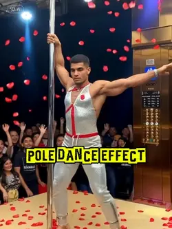 Pole dance effect