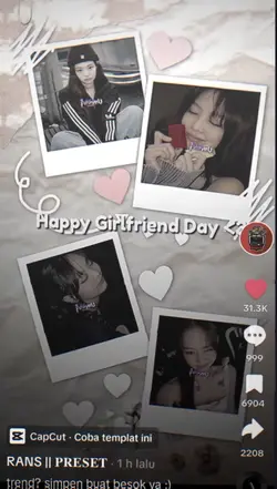 girlfriend versi sad