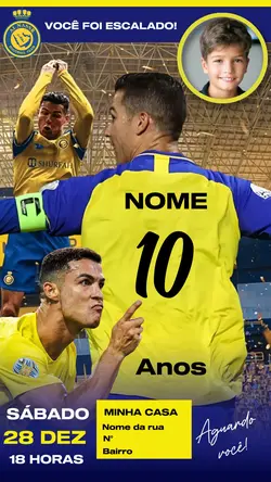 Convite CR7