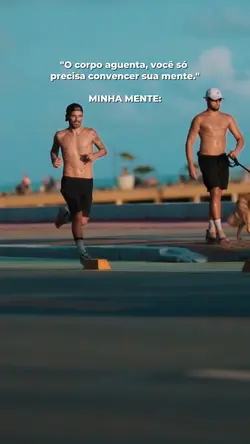 O corpo aguenta...