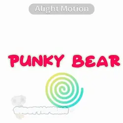 PUNKY BEAR💛🩵‼️