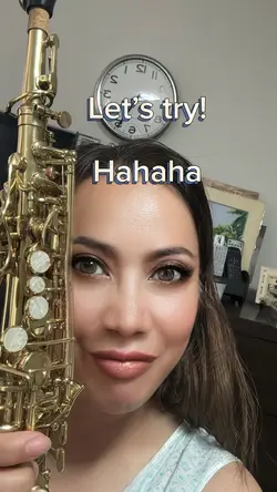 Saxophone attempt