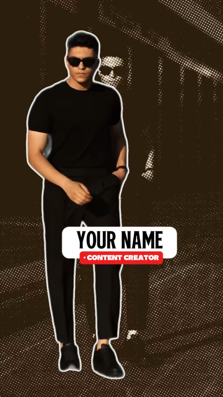 capcut template cover