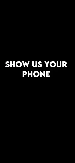 Here my phone