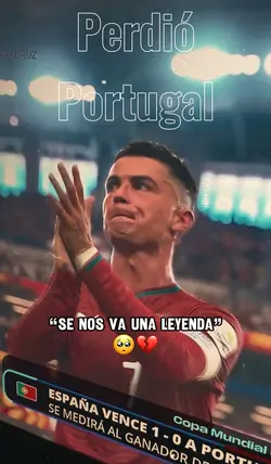 Adiós cr7