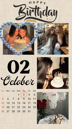 BIRTHDAY 2 OCTOBER