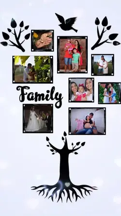 árvore da família 
