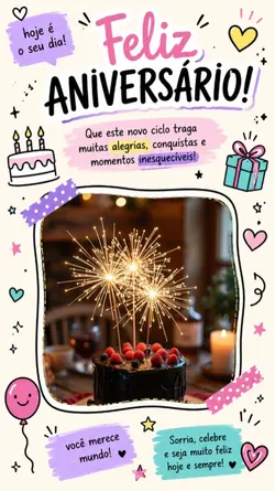 FELIZ ANIVERSÁRIO