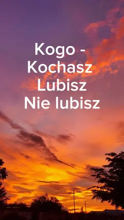 Kochasz lubisz nie..