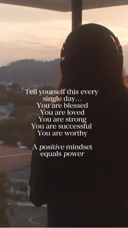 Tell yourself..