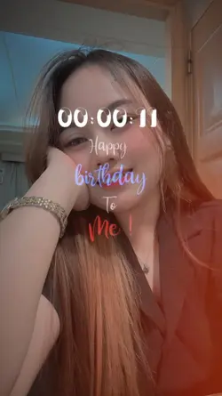 happy birthday to me