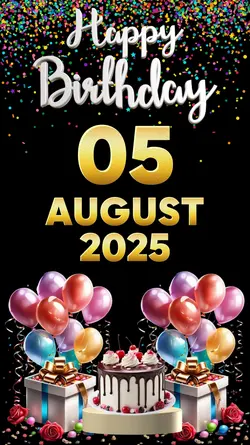 Birthday 5 August
