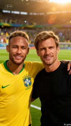 HUG WITH NEYMAR
