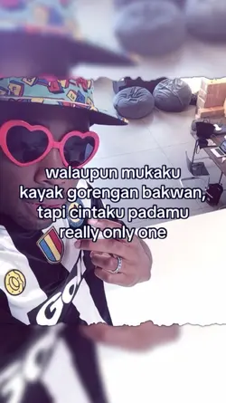 walaupun mukaku kaya