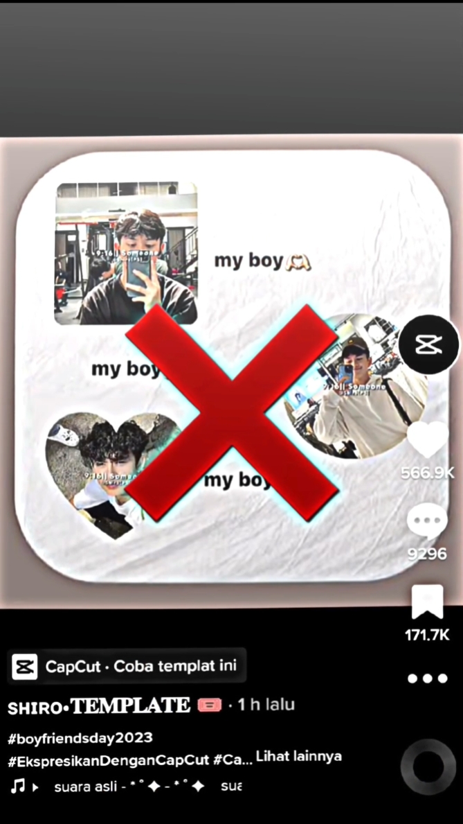 capcut template cover