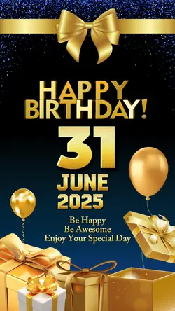 Birthday 31 july2025