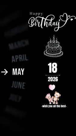 birthday 18 may