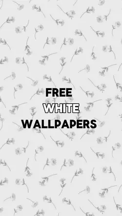 free white wallpaper