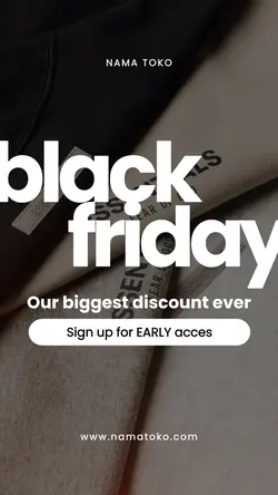 promo : black friday