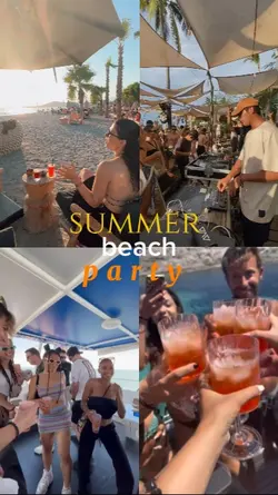 summer beach party 