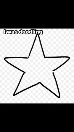 i was doodling