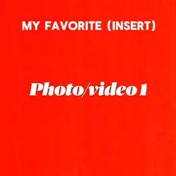 My Favorite…