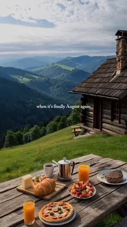 it's finally August 