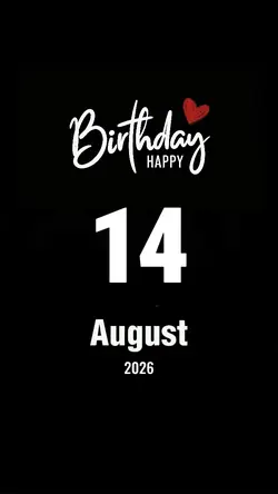 hbd 14 august 2026