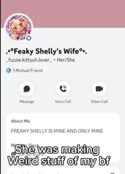 Pls report her :(