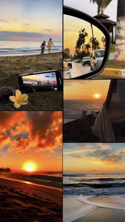 Summer sunset 