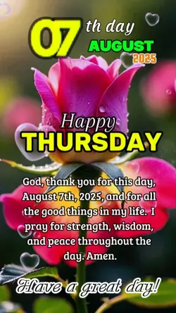 It's Thursday!