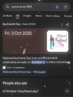Boyfriend day