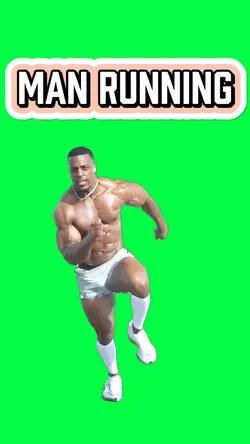 MAN RUNNING