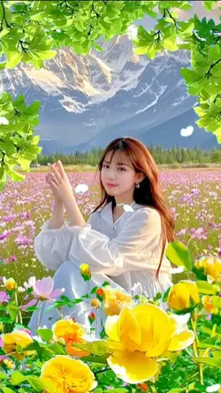 MẪU GHÉP CẢNH HOA