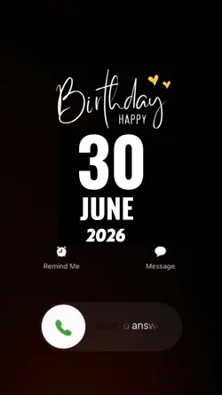 Hbd 30 June 2026 