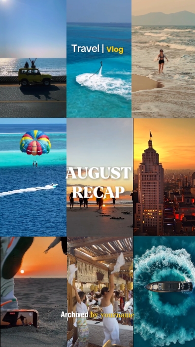 capcut template cover