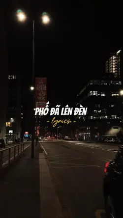 phố đã lên đèn
