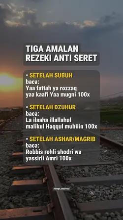 3 amalan rejeki