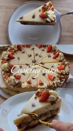 Cooking cake