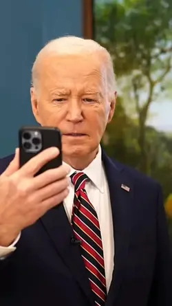 biden on social medi