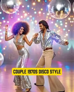 Couple1970s Disco Ai