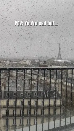 but I am in Paris! 