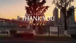THANK YOU MARCH