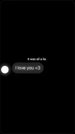 all was a lie