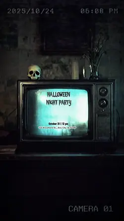 halloween invitation
